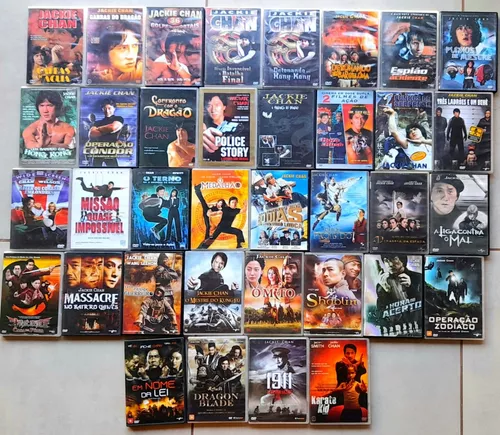 Dvd Colecao Jackie Chan - Melhores Filmes - Original