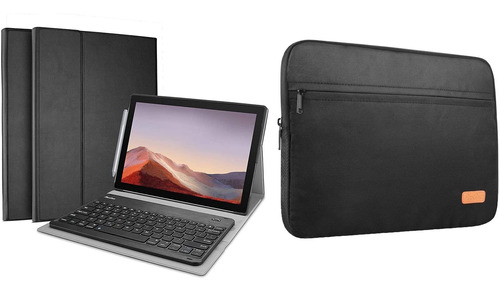 Procase Funda Teclado Para Surface Pro Plus Tablet Bundle