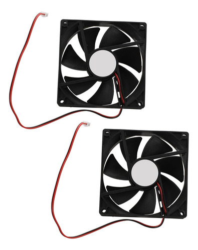 Ds 2 Ventiladores De Refrigeración De 90 Mm X 25 Mm, 12 V Y
