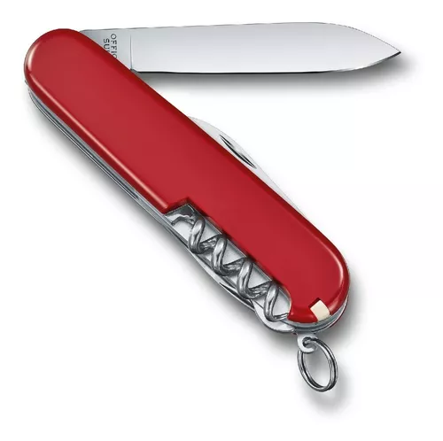  Victorinox Swiss Army– Navaja de bolsillo, color rojo :  Deportes y Actividades al Aire Libre