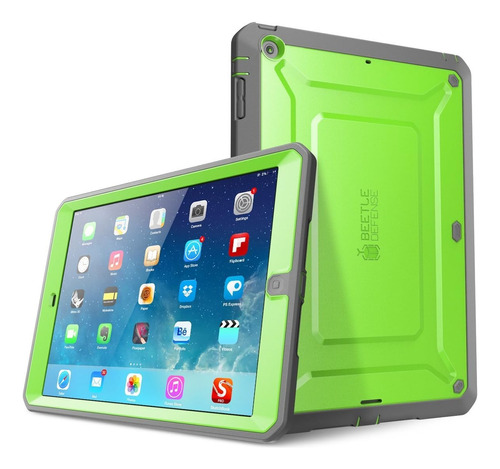 Funda Para iPad Air 4 Supcase Protector Rígido Híbrida Verde