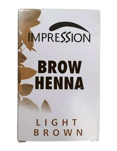 Henna Para Cejas Impression Profesional