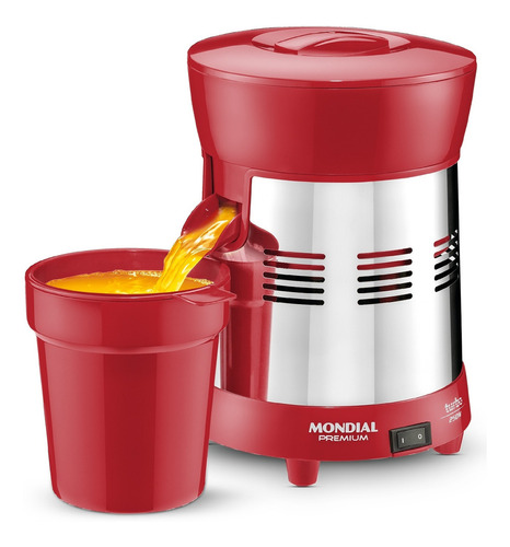 Extrator De Frutas Premium Turbo E-24 250w Mondial Bivolt