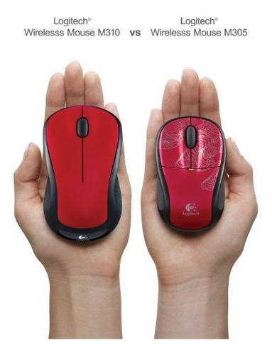 Wireless Mouse M310 Flame Red