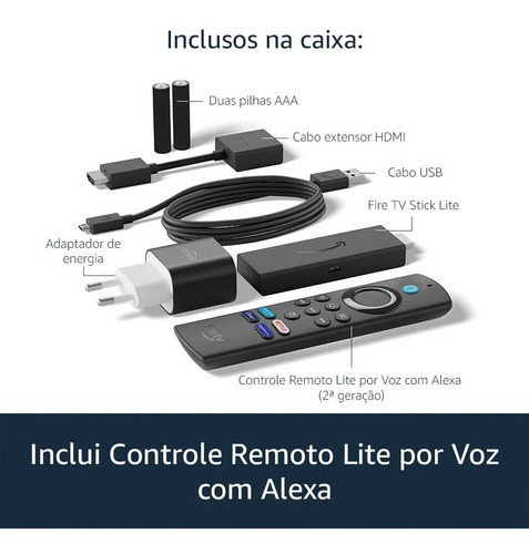 Imagen 15 de 15 de Amazon Fire TV Stick Lite 2.ª generación de voz Full HD 8GB negro con 1GB de memoria RAM