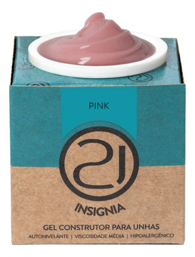 Ecoline Insignia Pink Nails 21 Gel 56g