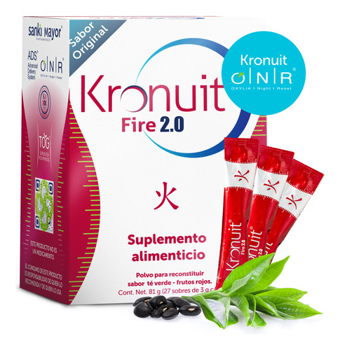 Kronuit Fire 2.0 Productos Sanki Frutos Rojos Caja C/27 Sbs
