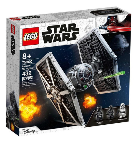 Imagen 2 de 6 de Set de construcción Lego Star Wars Imperial TIE Fighter 432 piezas en caja