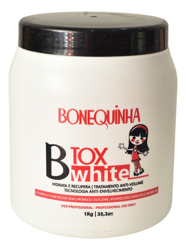 Bonequinha Escandalosa B-tox  White Tradicional 1kg