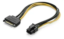 Comprar Bestyu 15pin Sata Power 6pin Pcie Pci-e Pci Express Cable Pc