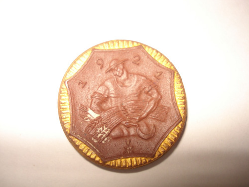 Moneda De Porcelana 10 Marcos 1921 Sachsen Alemania (Usado)