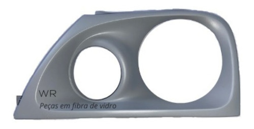 Moldura Aro Farol L200 Sport Outdoor 2004/2012 Lado Esquerdo