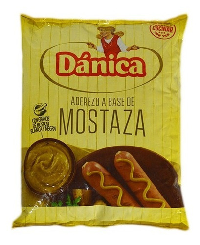 Imagen 1 de 5 de Mostaza Danica X 3000 Gr - Exquisita! Salsa Aderezo Único
