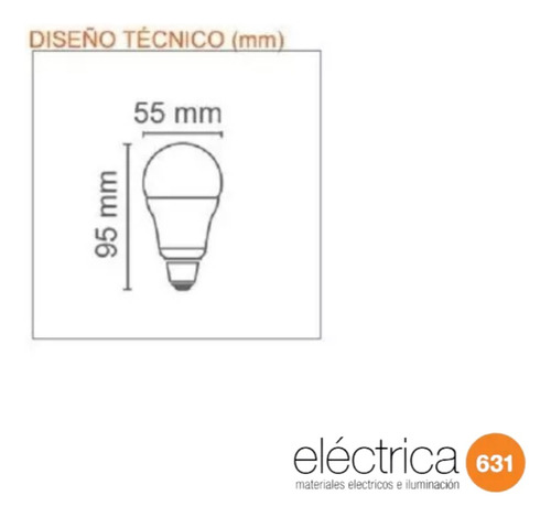 Pack X 40 Lámpara Foco Led Ledvance Osram 5,5w=40w Por E631