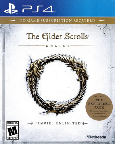 The Elder Scrolls Online Usado Playstation 4 Fisico Vdgmrs_