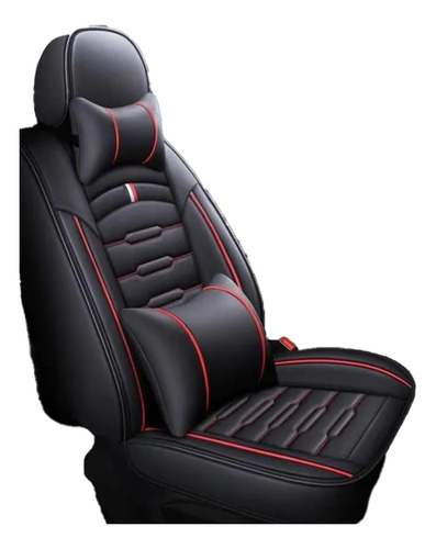 Kit Funda Cubre Asiento Auto Premium Luxury Con 4 Almoadilla