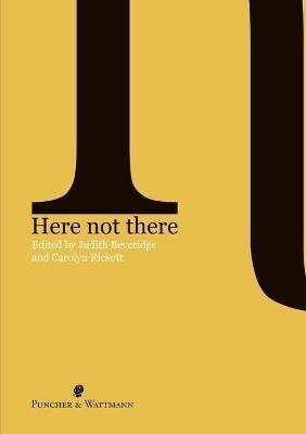 Libro Here Not There - Judith Beveridge