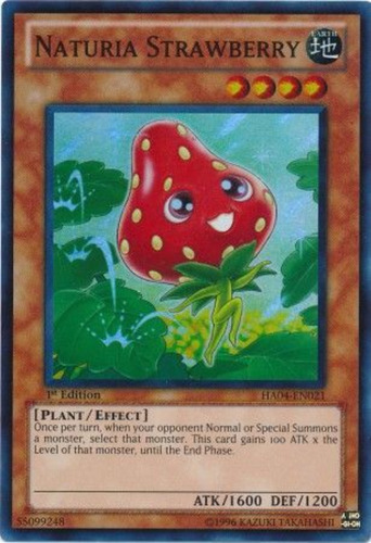 Naturia Strawberry - Ha04 - Super Rare