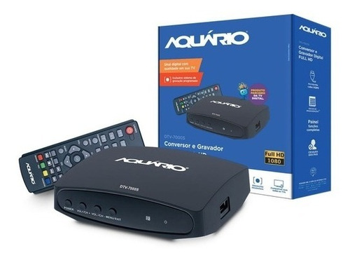 Conversor Digital E Full Hd Dtv-7000 Aquario