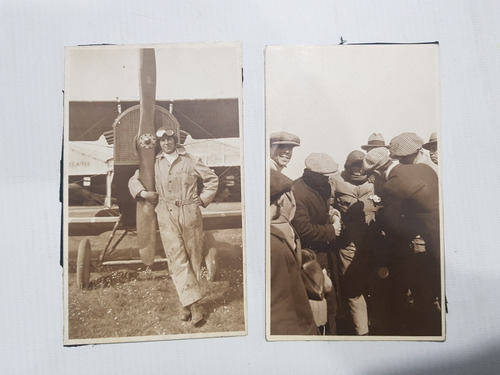 Imagen 4 de 5 de Antiguas Fotos Aviones Aeronáutica Vuelo 1920 Lote Mag 59274