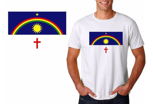 Camiseta Camisa Estado Pernambuco Pe Cidade Bandeira Promoçã