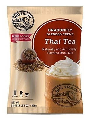 Libélula Blended Café Crema Mix, Té Tailandés, 3.5 Libra