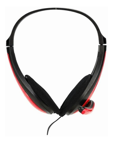 Audífono Util Xbox Ps Call Center Mxbdo-002, Rojo, Jack