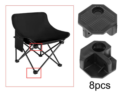8 Conectores Para Silla De Camping, Accesorios De