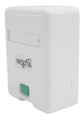 Imagen 2 de 5 de Nisuta Roseta Simple Para Jack Cat5 O Cat6 Nsrosi