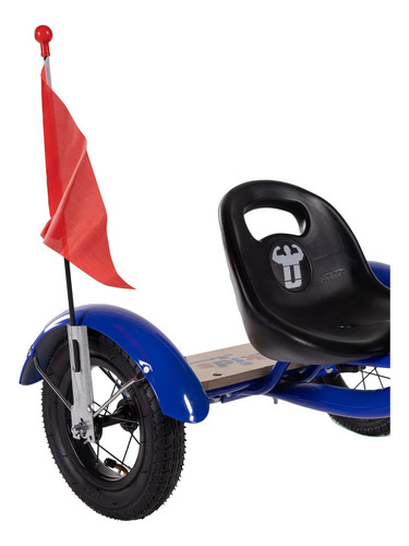 Triciclo Infantil Unifitness Color Rojo Unikids Color Azul