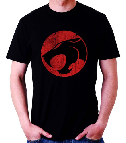 Camiseta Thundercats Logo Simbolo Desenho Animado Anos 80