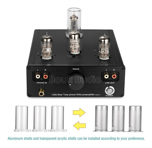 Pre Amp Valvulado Little Bear T11 Tocadiscos Phono Mm Riaa