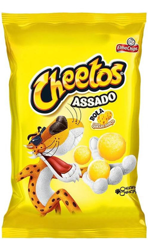 Salgadinho Cheetos Bola Queijo Suiço 37g - Elma Chips
