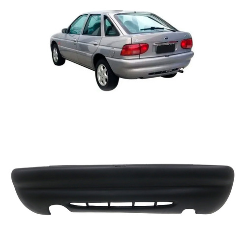 Parachoque Traseiro Escort Zetec Hatch 1997 1998 1999 A 2003