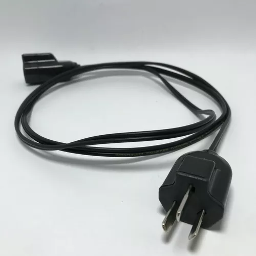 Prolongador 5 Metros Alargador de Enchufe plano 2 polos 2x1mm Cable NEGRO