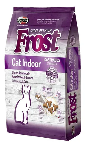 Frost Super Premium Cat Indoor 8.5kg mix en bolsa
