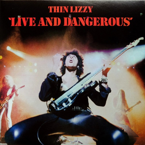 Thin Lizzy Live And Dangerous Vinilo Nuevo Sellado