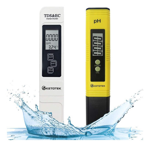 Medidor De Temperatura Tds Y Ec De Ketotek Digital Ph Td Y Y