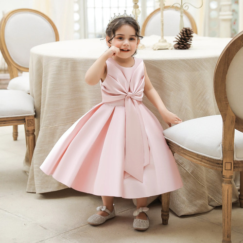Vestido Niña Fiesta Bebés Bodas Primer Año Bautismo Beedité
