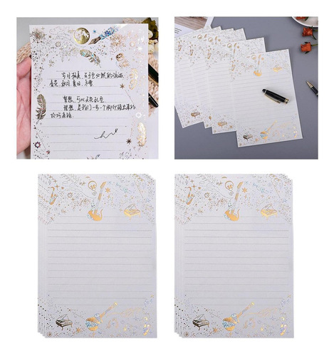 Escritura De Papel De Carta Conjunto De Papel De Blanco B Escritura De Papel De Carta Conjunto De Papel De Blanco B