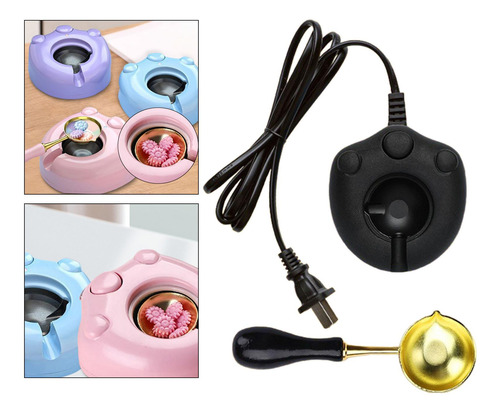 Máquina De Fusión De Cera Para Manualidades Y Negro