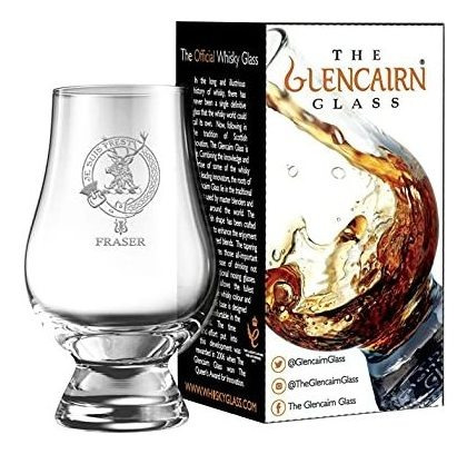 Vasos De Old Fashioneds, Clan Fraser Copa De Whisky Glencair