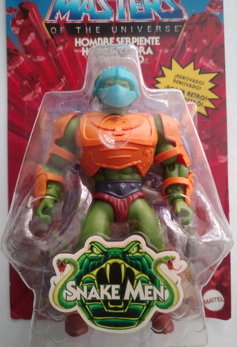 Mattel Masters Of Universe Hombre Serpiente (Usado)