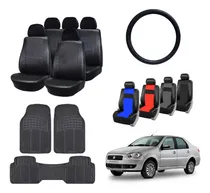 Comprar Fundas Cubre Asiento Fiat Siena + Alfmbr 3p Pesada + Volante