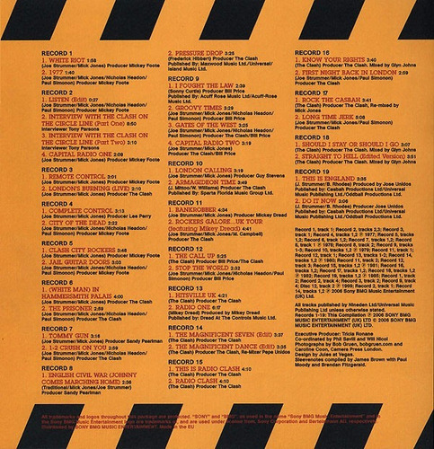 The Clash The Singles Box 19 Cds Importados Novos Confira !!