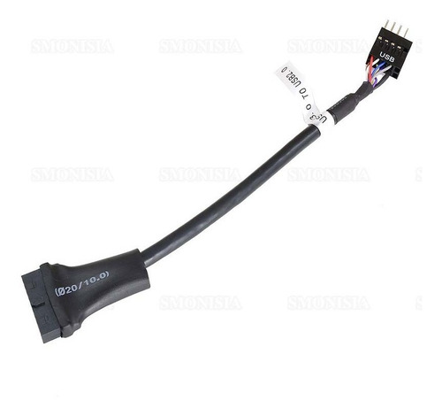 Imagem 7 de 8 de Cabo Adaptador Usb 3.0 Para Usb 2.0 Conversor Macho