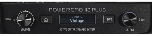 Bafle Caja Activa Line 6 Powercab 212 Plus Color Negro