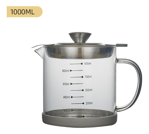 Fweaad Botella De Aceite De Cocina Grande De Vidrio 1500ml