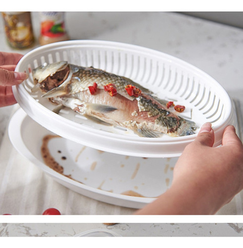Microwave Fish Steamer - Plastic Microwave Container For Fis