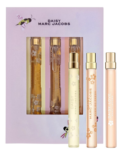 Set De Regalo De Perfume Daisy Para Mujer En Aerosol De Via.